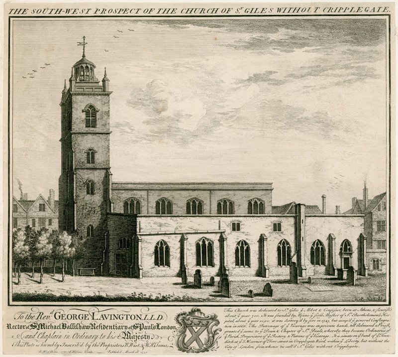 Iglesia de San Gil Sin Cripplegate, Londres de English School