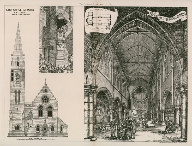 Iglesia de Santa María en Whitechapel de English School