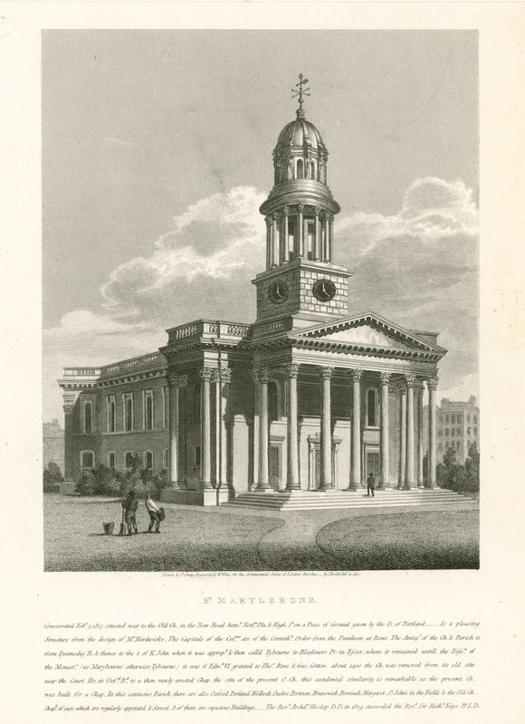 Iglesia de St Marylebone, Londres de English School