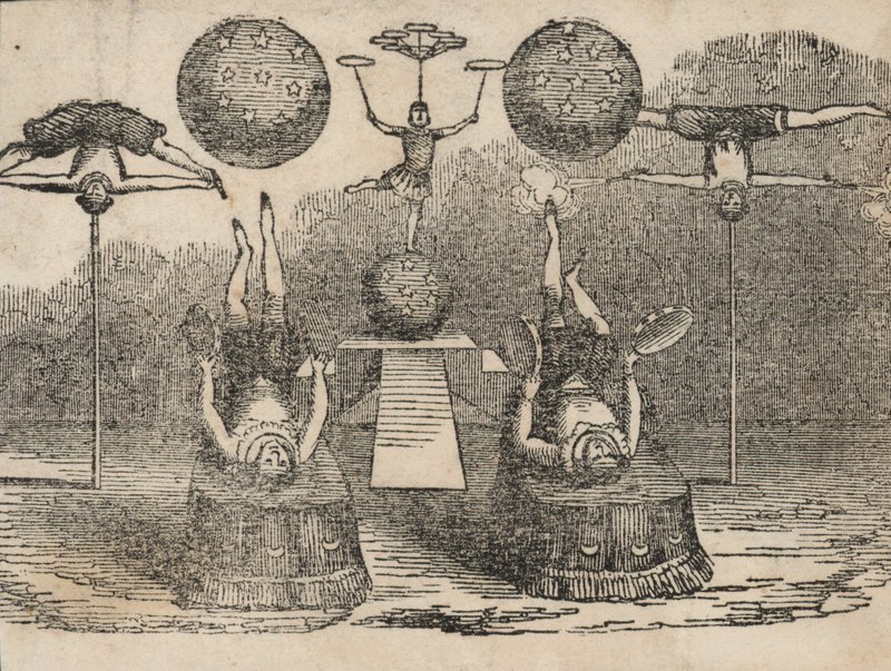 Acróbatas de circo de English School