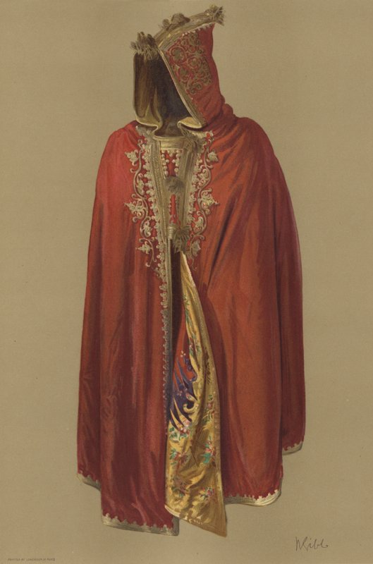 Capa de Napoleón I (cromolito) de English School