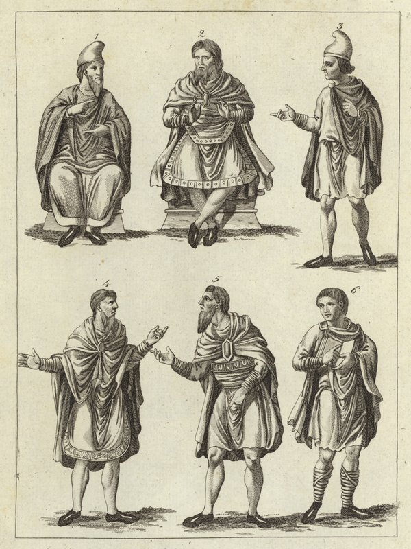 Ropa de los anglosajones de English School