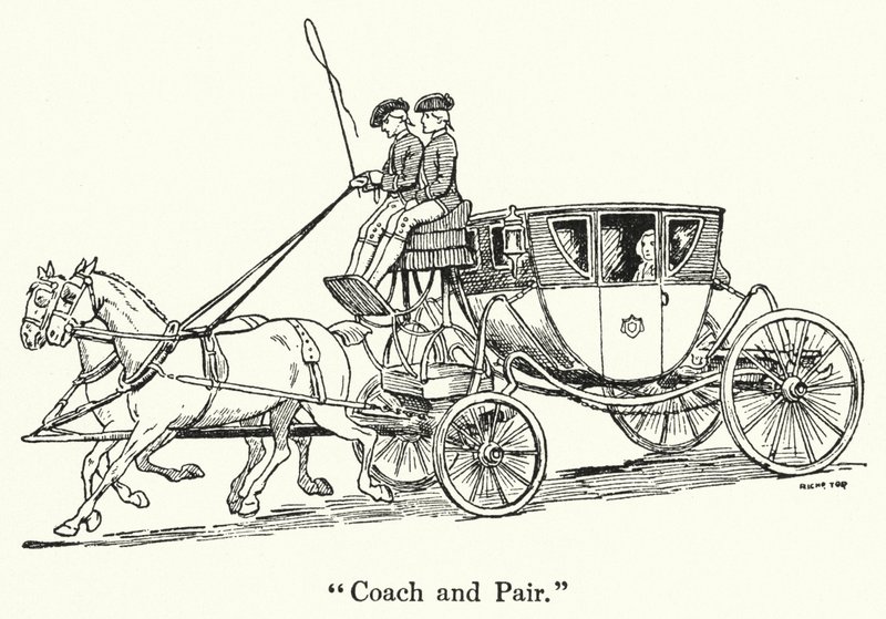 "Carruaje y pareja" de English School