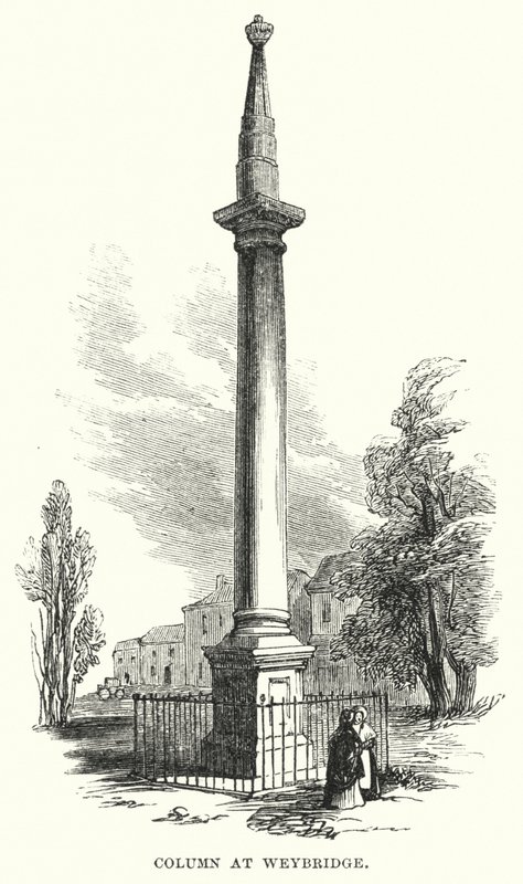 Columna en Weybridge de English School