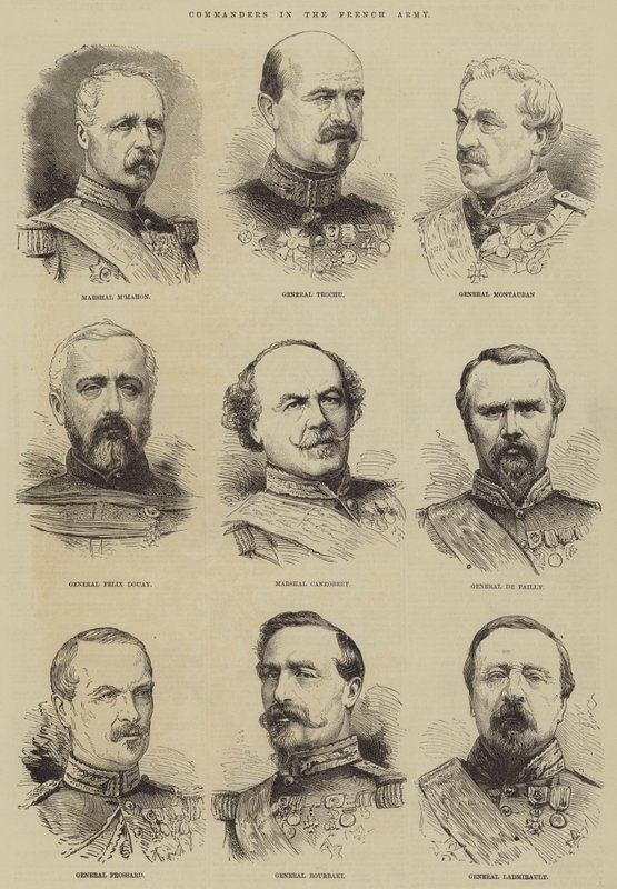 Comandantes en el ejército francés de English School
