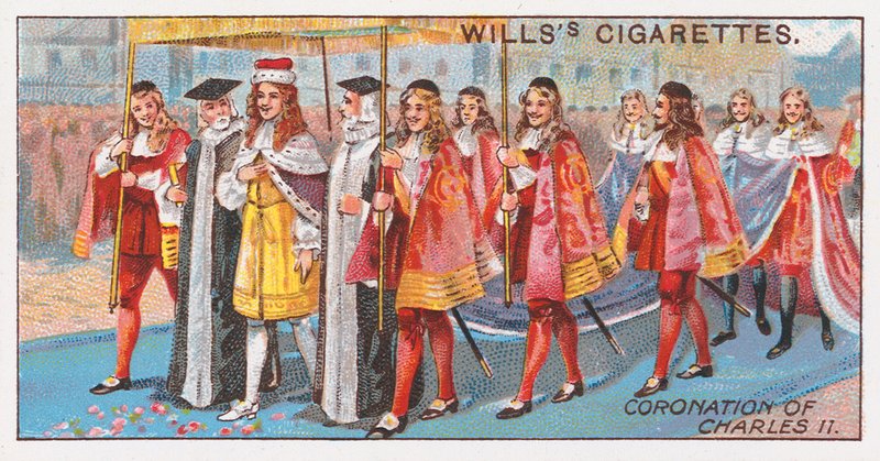 Coronación de Carlos II de English School