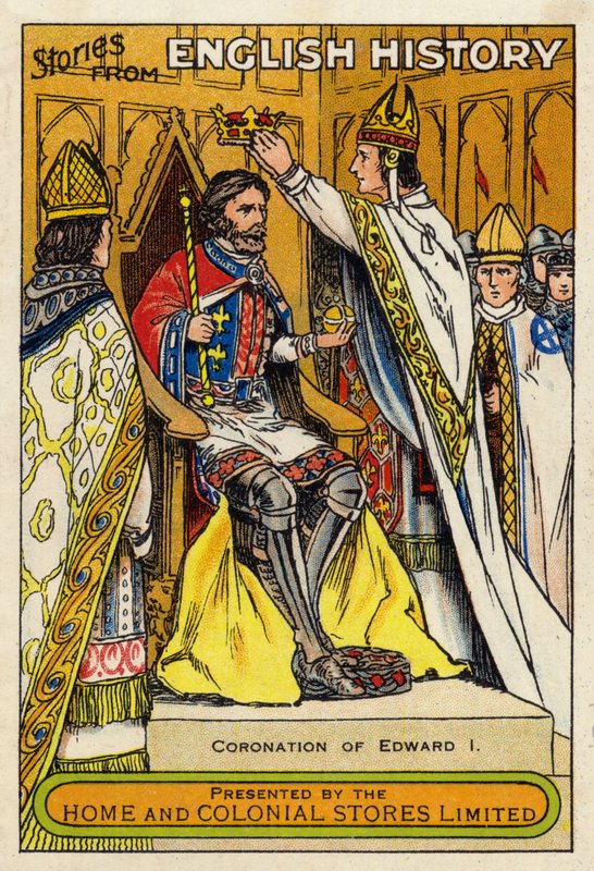 Coronación de Eduardo I de English School