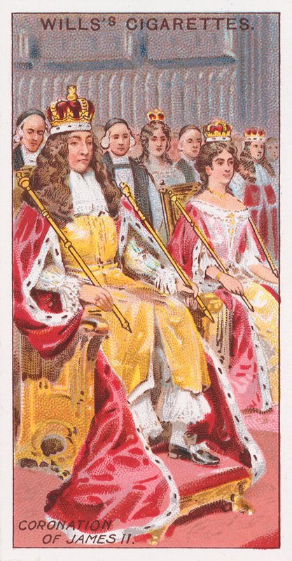 Coronación de Jacobo II de English School