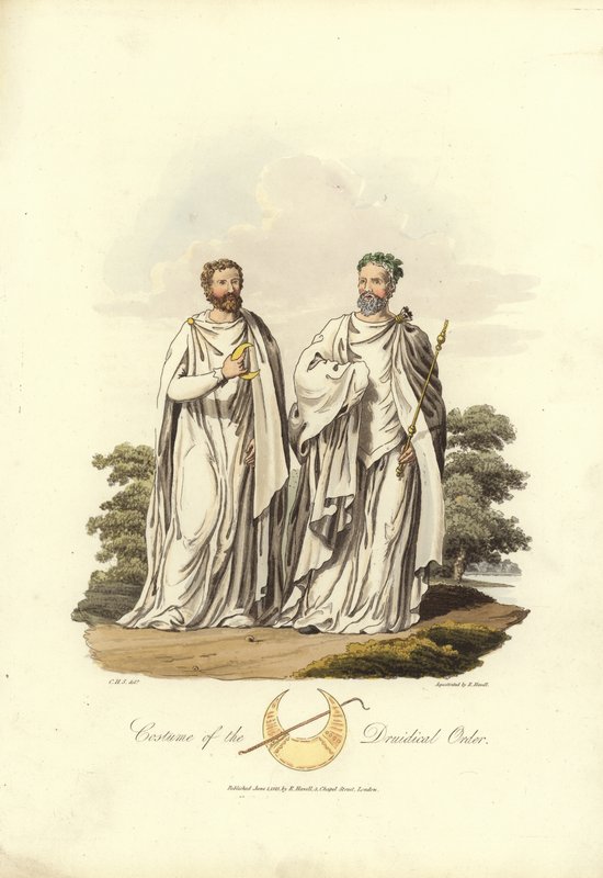 Traje de la Orden Druídica de English School