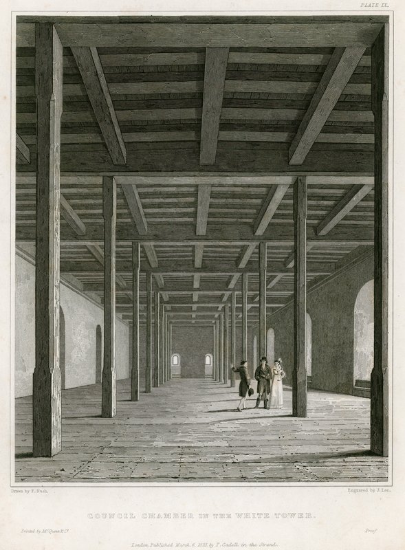 Sala del Consejo en la Torre Blanca de English School