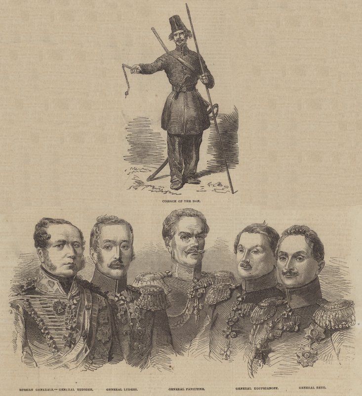 Guerra de Crimea (grabado) de English School