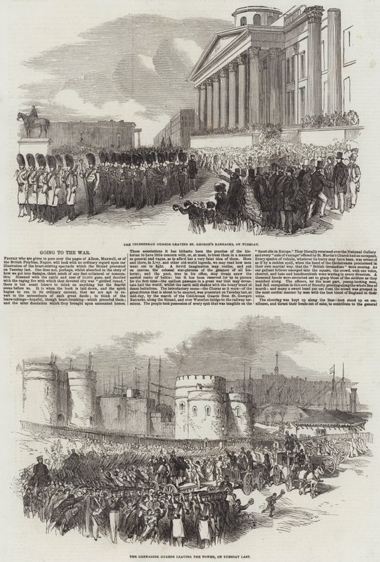 Guerra de Crimea (grabado) de English School