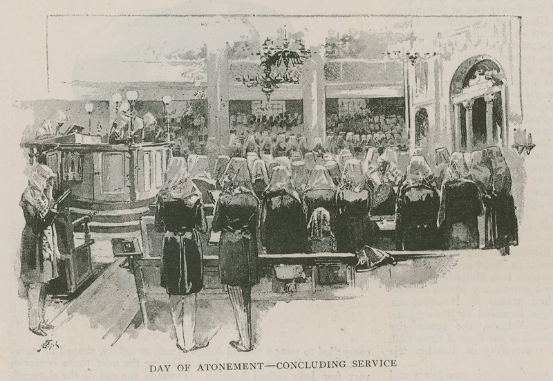 Día de la Expiación, servicio de clausura de English School