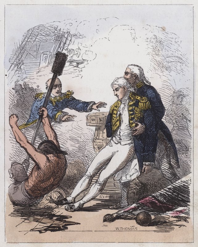 Muerte de Lord Nelson de English School