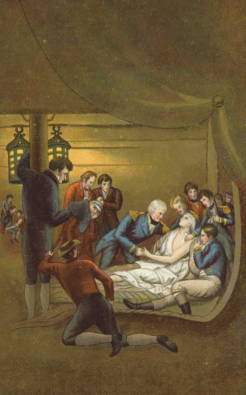 Muerte de Nelson de English School