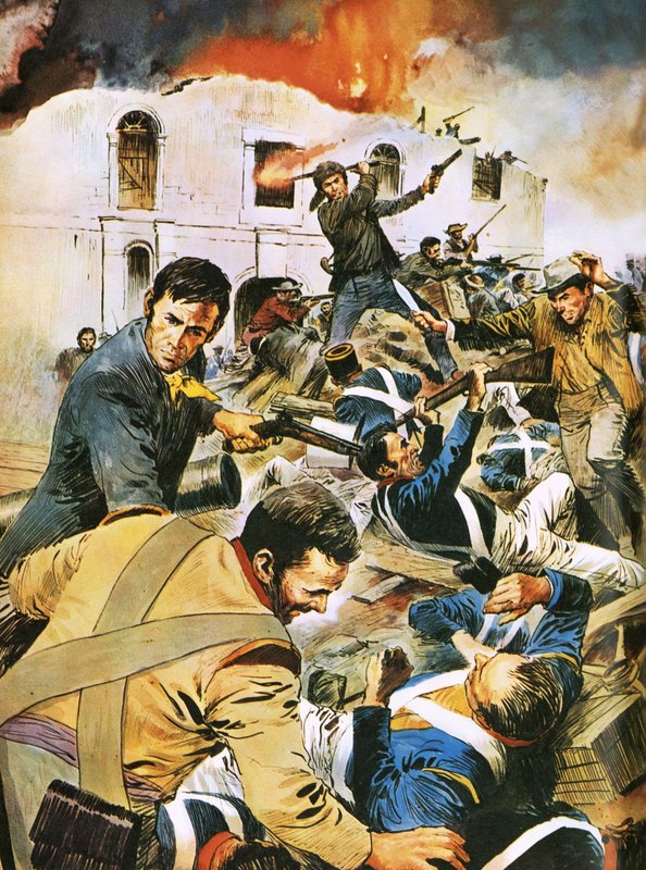 Defendiendo el Álamo de English School