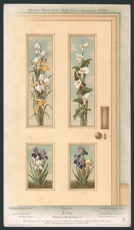 Decoración de Panel de Puerta de English School