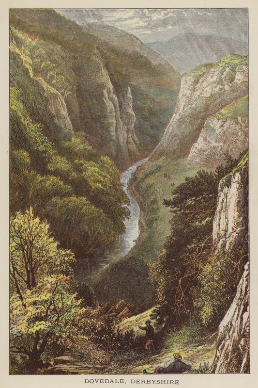 Dovedale, Derbyshire de English School