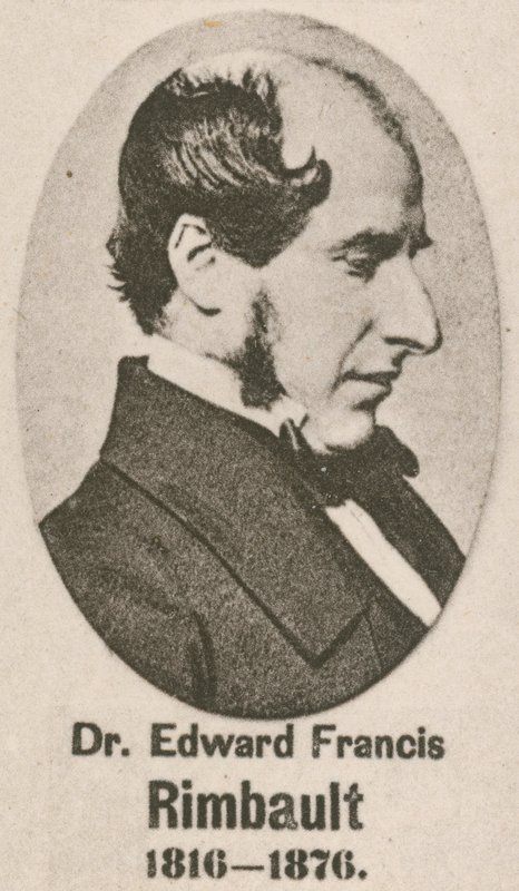 Dr Edward Francis Rimbault de English School