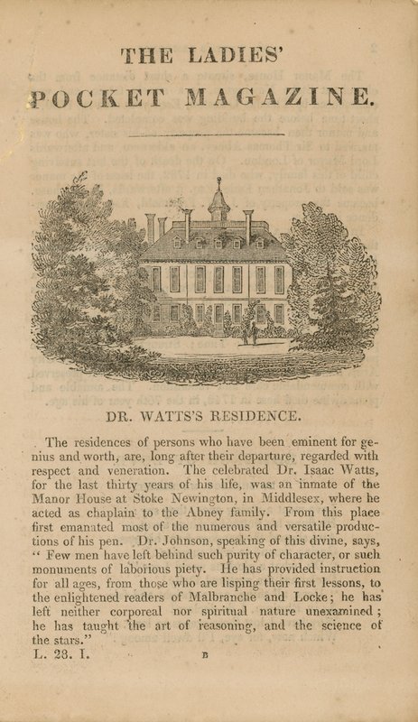 Residencia del Dr. Watts de English School