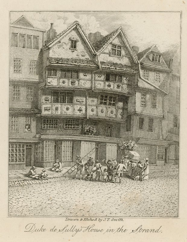 Casa del Duque de Sully en el Strand de English School