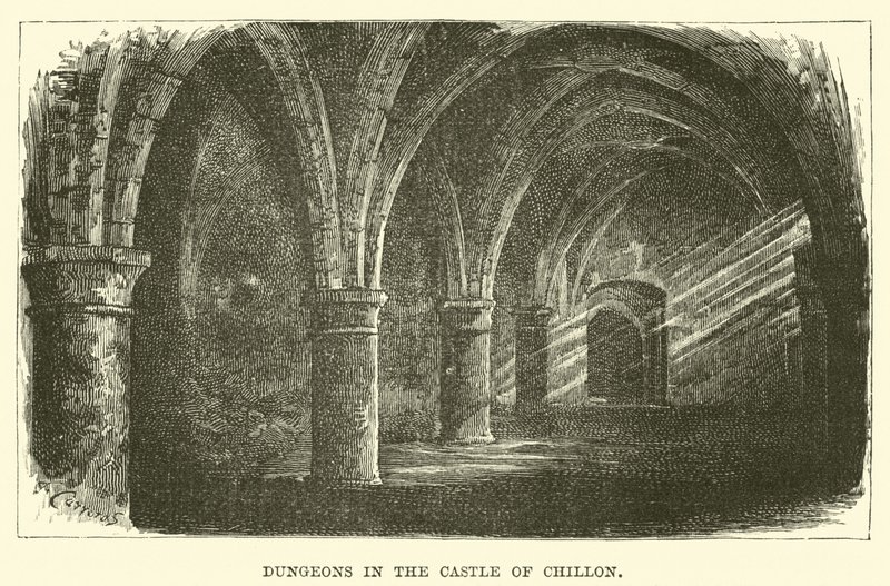 Mazmorras en el Castillo de Chillon de English School