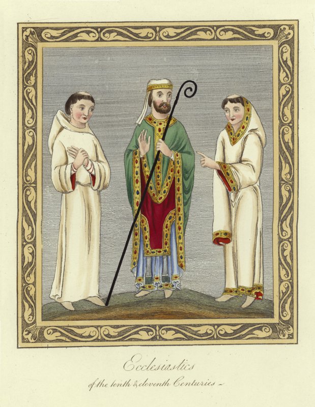 Eclesiásticos de los siglos X y XI de English School