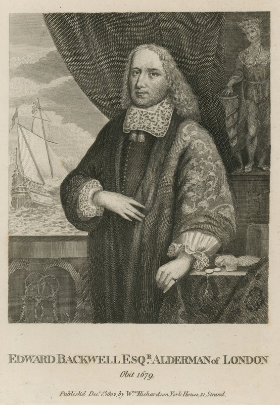 Edward Backwell, Concejal de Londres de English School