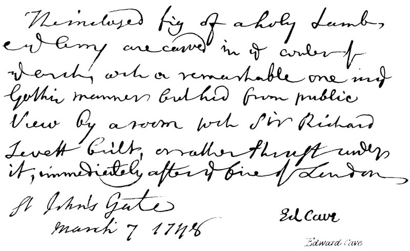 Edward Cave de English School