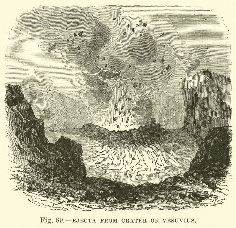 Eyecta del Cráter del Vesubio de English School