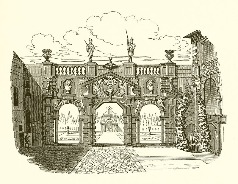 Entrada al Jardín de Rubens de English School
