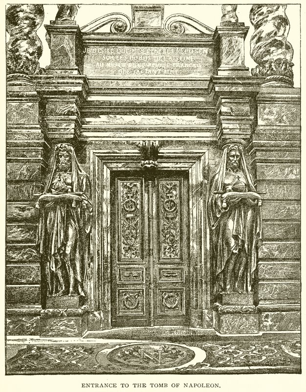 Entrada a la tumba de Napoleón de English School