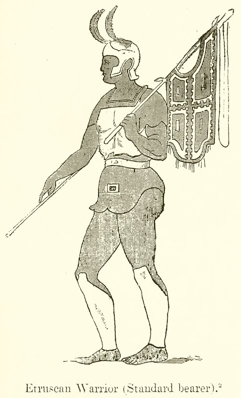Guerrero Etrusco (Portaestandarte) de English School