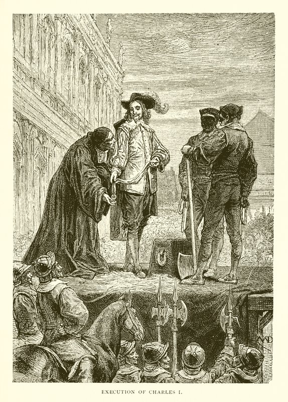 Ejecución de Carlos I de English School