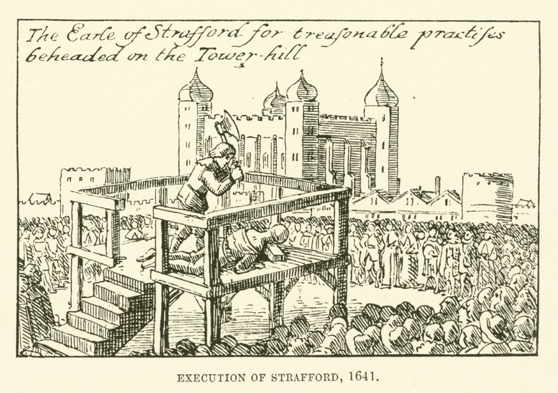 Ejecución de Strafford de English School