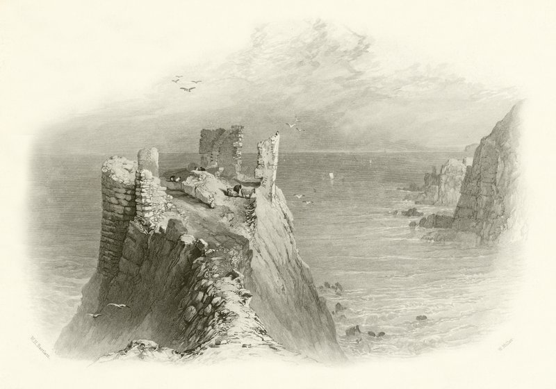 Castillo de Fast, Berwickshire de English School