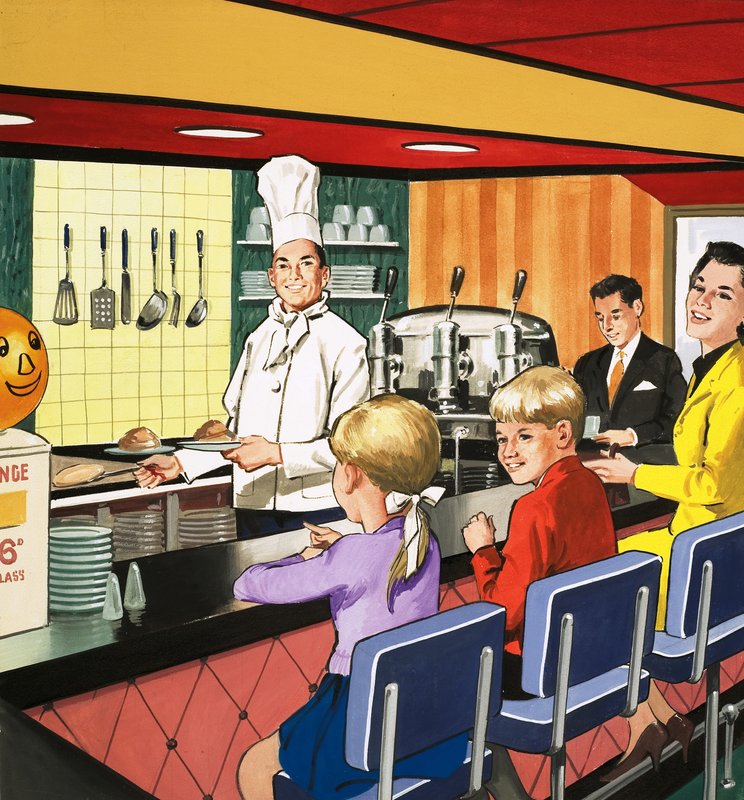 Chef de pedidos rápidos de English School