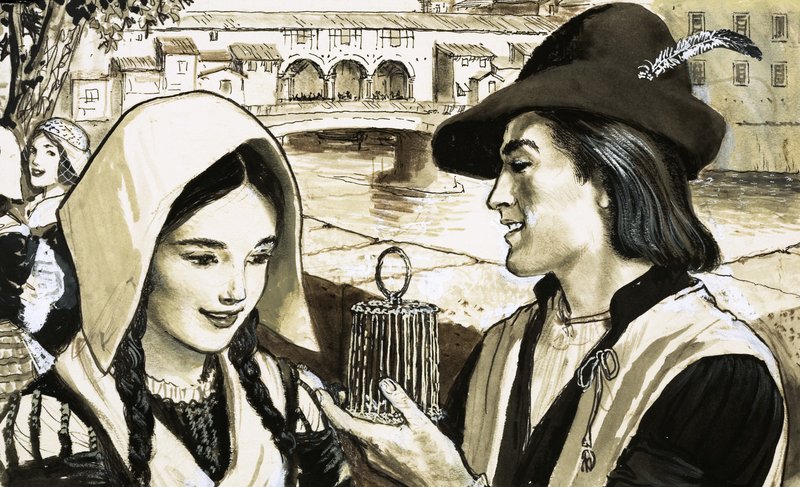 Escena florentina de English School