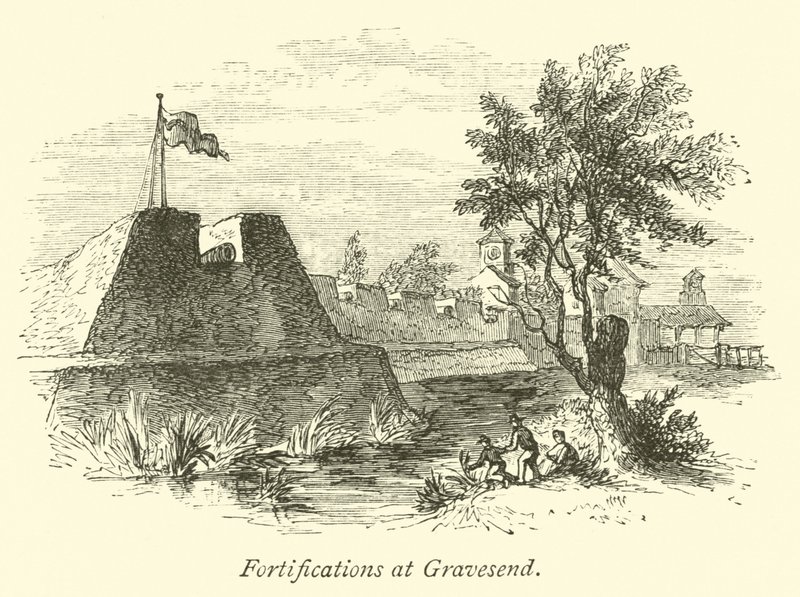 Fortificaciones en Gravesend de English School
