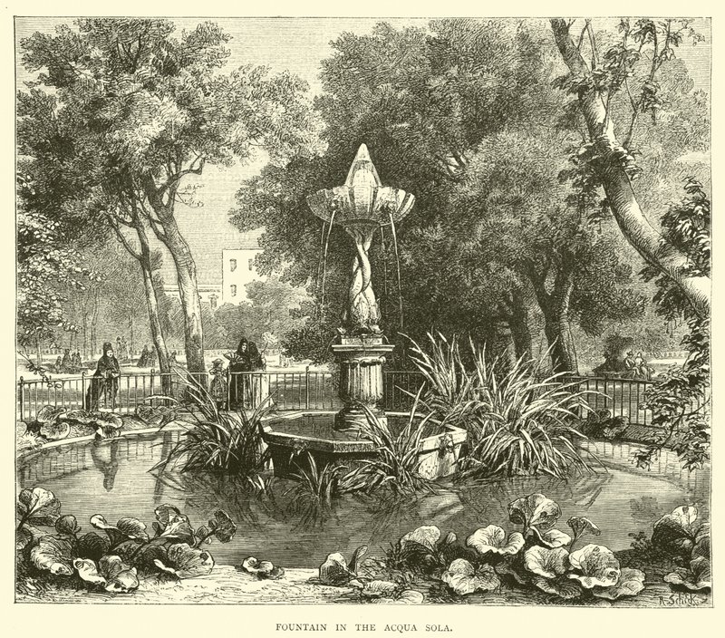 Fuente en el Acqua Sola de English School