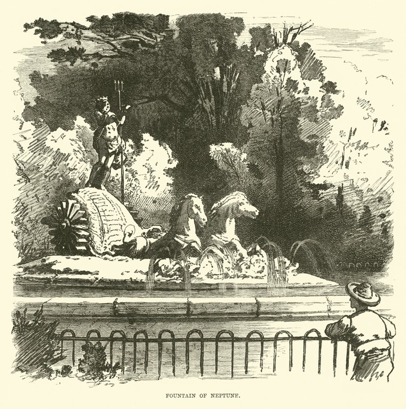 Fuente de Neptuno de English School