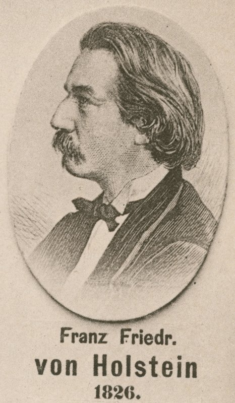 Franz Friedrich von Holstein de English School
