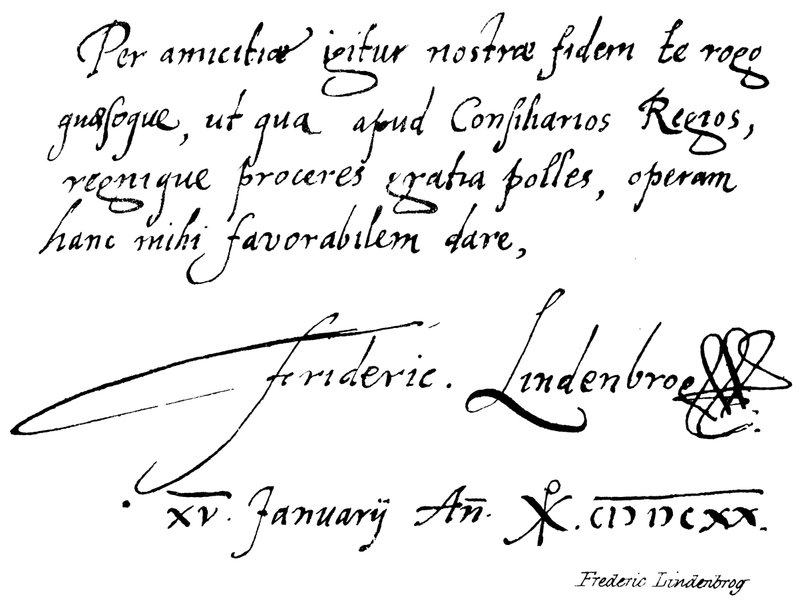 Frederic Lindenbrog de English School