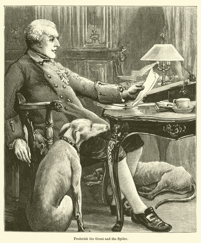 Federico el Grande y la araña de English School