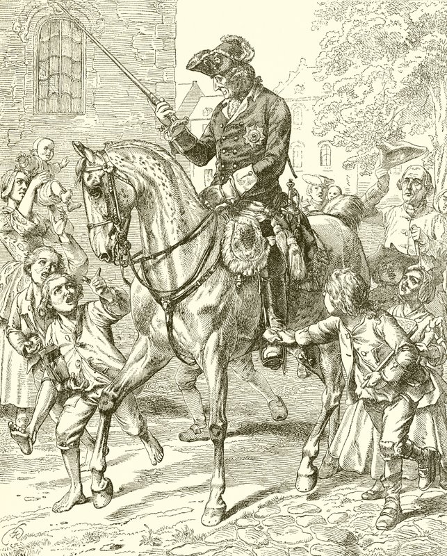 Federico el Grande de Prusia de English School
