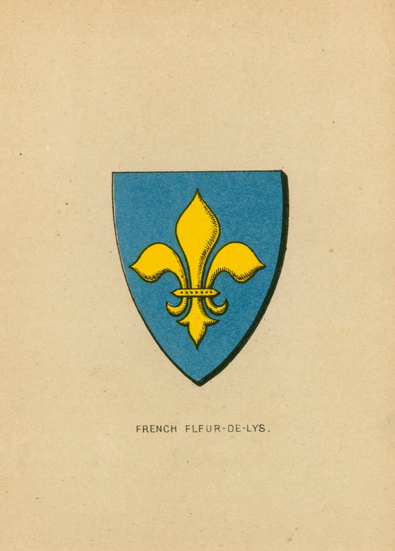 Flor de lis francesa de English School