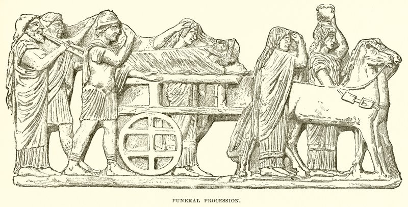 Procesión funeraria de English School