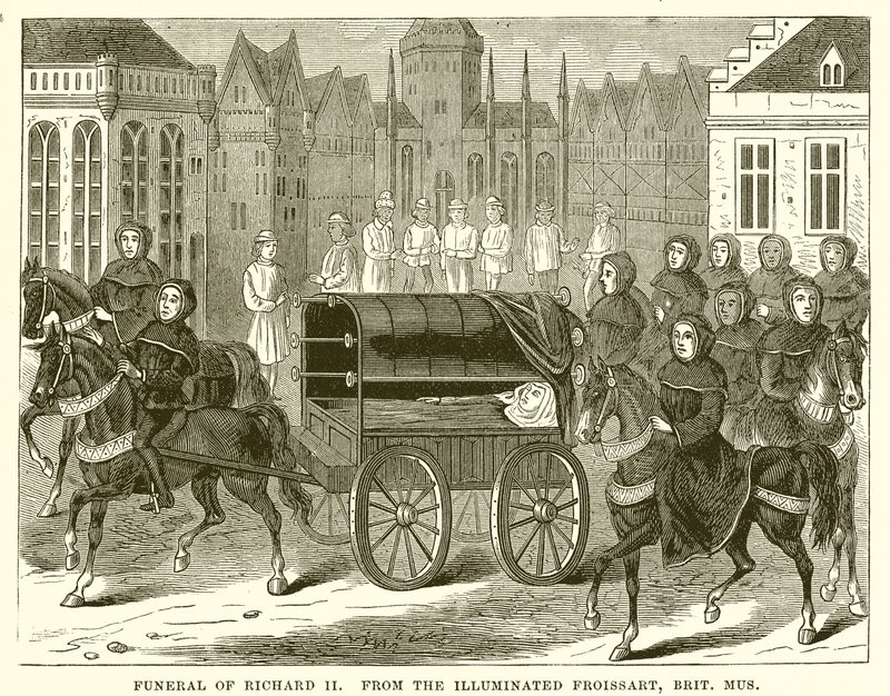 Funeral de Ricardo II de English School