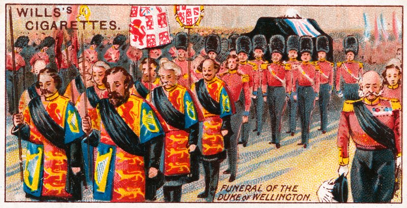 Funeral del Duque de Wellington de English School