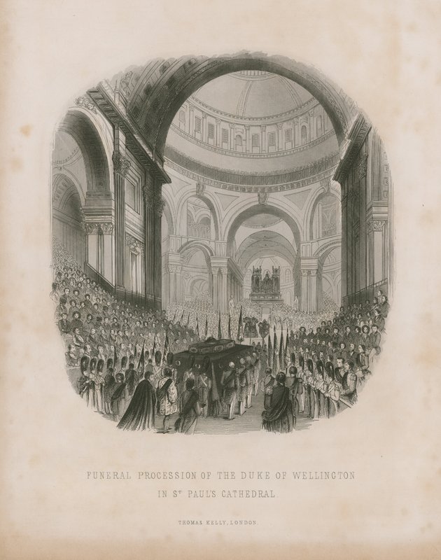 Procesión fúnebre del Duque de Wellington de English School